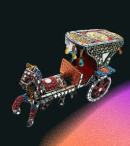 Mirror Work Handmade Shahi baghi