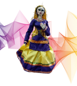 Traditional Handmade Cultural Doll ( Medium: 13 inches approx.) - Image 4