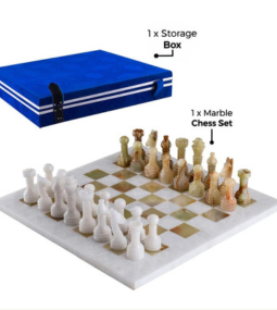 Marble Handcrafted Chess set (12*12)