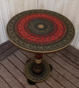 Lacquer Work Coffee Table - Image 3