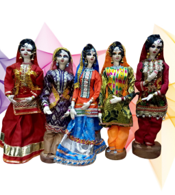 Traditional Handmade Cultural Doll ( Medium: 13 inches approx.) - Image 7