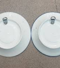 Blue Pottery Wall Hanging Plate ( Set of 5 Plates) - Image 6