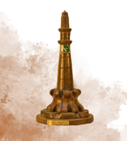 Handcrafted Wooden Minar-e-Pakistan – National Heritage Art