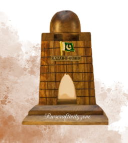 Handcrafted Wooden Mazar-e-Quaid – National Heritage Art