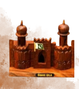 Wooden Shahi Qila Model – Mughal Heritage Art